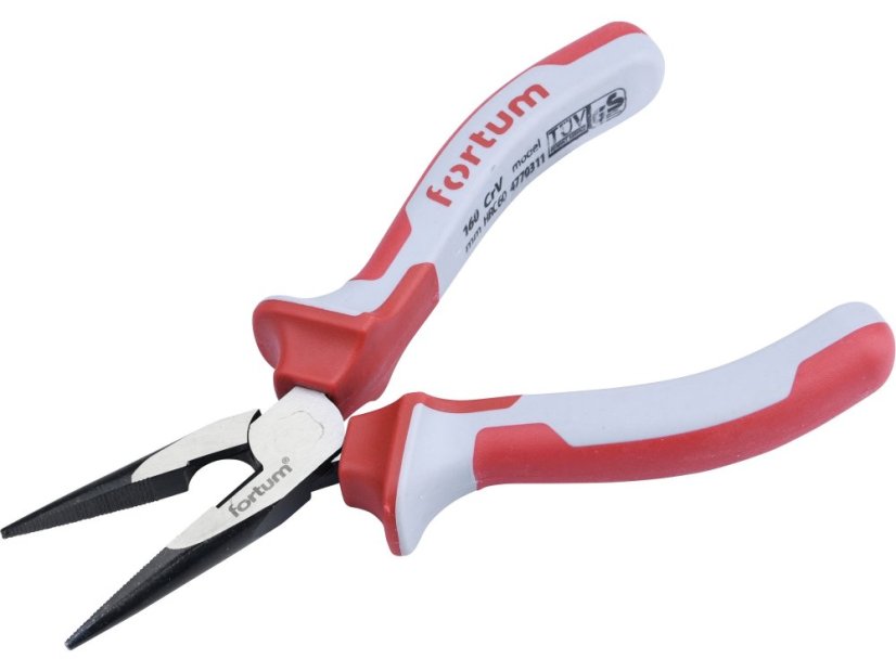 FORTUM 4770311 kleště půlkulaté přímé, 160mm, 61CrV5 FORTUM 4770311 kleště půlkulaté přímé, 160mm, 61CrV5