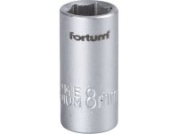 FORTUM 4701408 hlavice nástrčná 1/4", 8mm, L 25mm