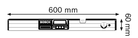Bosch GIM 60 digitální vodováha
