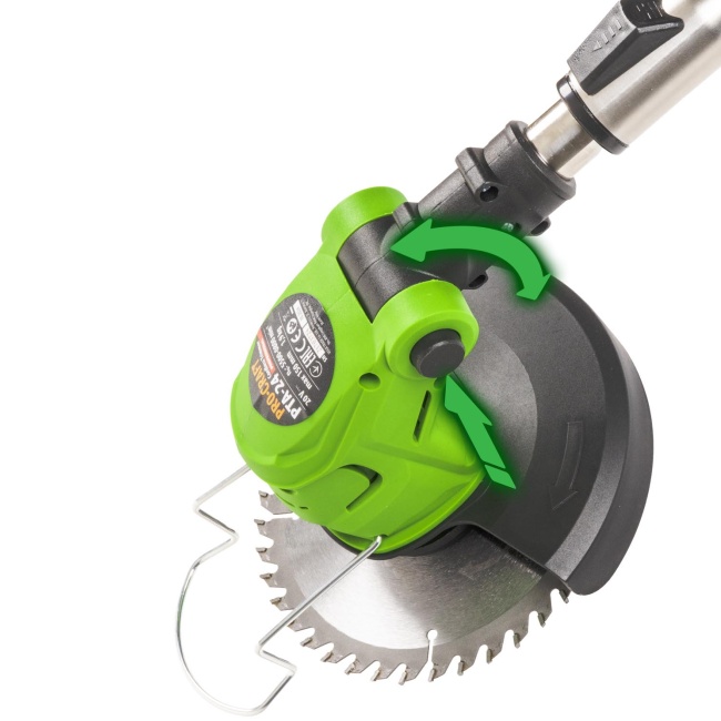 Procraft PTA24 aku vyžínač 20 V 2x 2Ah