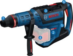 Akumulátorové vrtací kladivo Bosch EXBH18V-45 SDS max.