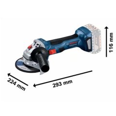 Bosch GWS 18V-10 aku úhlová bruska 125 mm bez aku 06019J4003