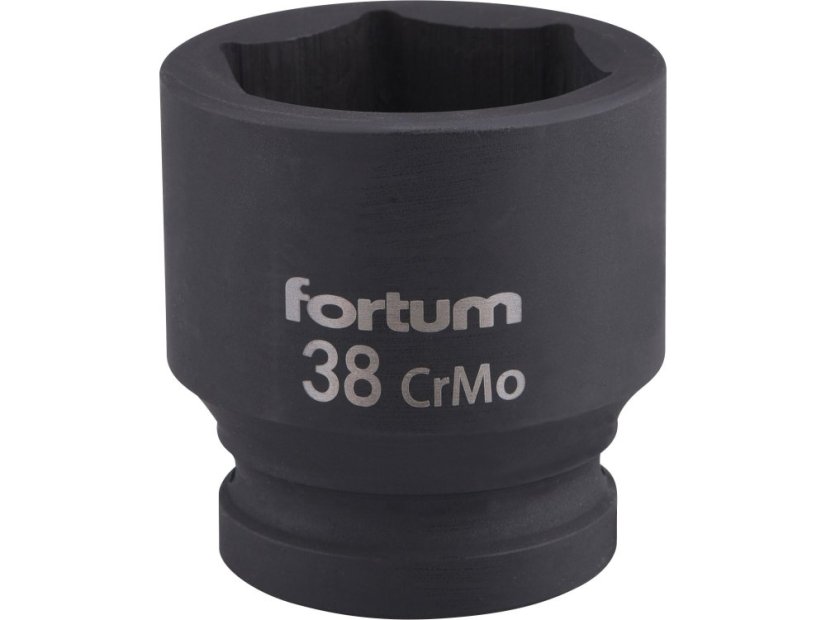 FORTUM 4703038 hlavice nástrčná rázová 3/4", 38mm, L 57mm FORTUM 4703038 hlavice nástrčná rázová 3/4", 38mm, L 57mm