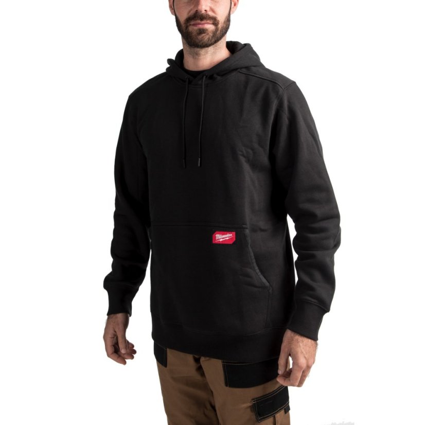 Milwaukee WH MW BL XL pracovní mikina s kapucí černá XL 4932493119