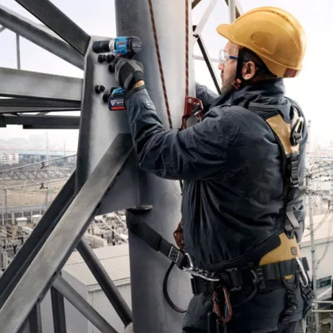 Bosch GDS 18V-350 aku rázový utahovák 1/2" 350 Nm 18V bez aku 06019M5020