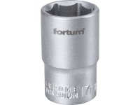 FORTUM 4700417 hlavice nástrčná 1/2", 17mm, L 38mm