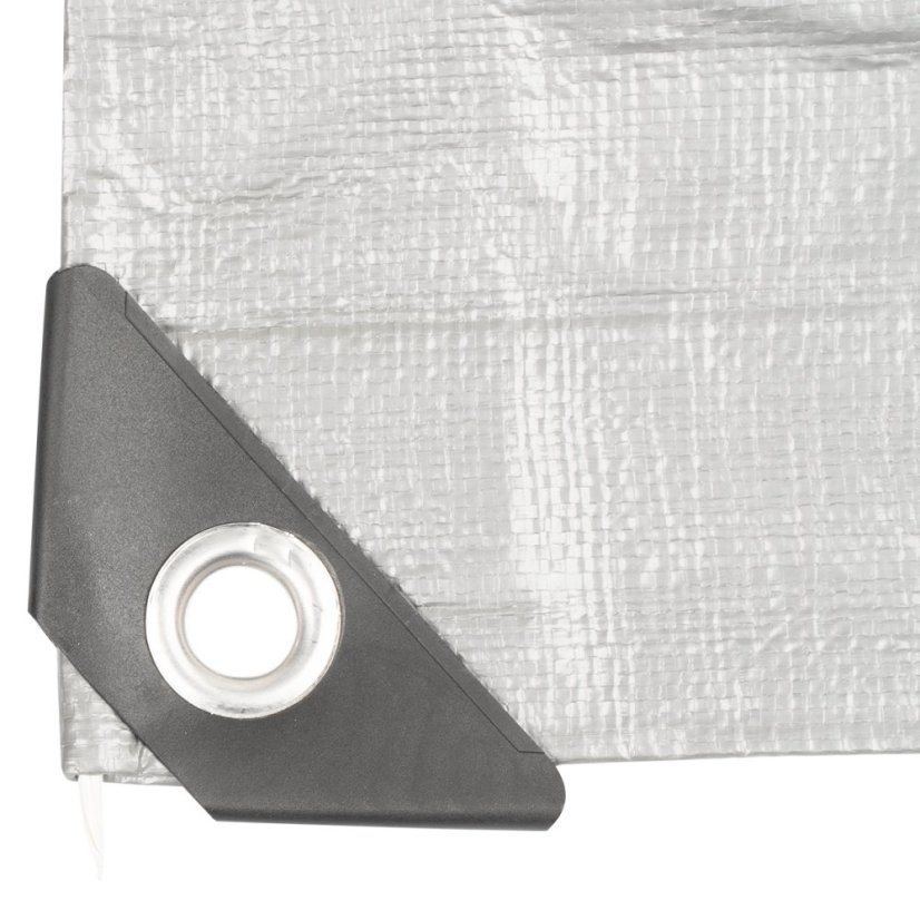Procraft ST3x6 plachta 200g/m2 nepromokavá s oky 3x6 m stříbrná