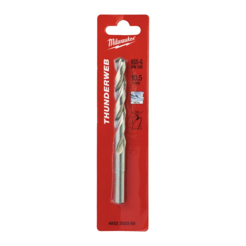 Milwaukee Vrtáky do kovu THUNDERWEB HSS - DIN338 4932352368