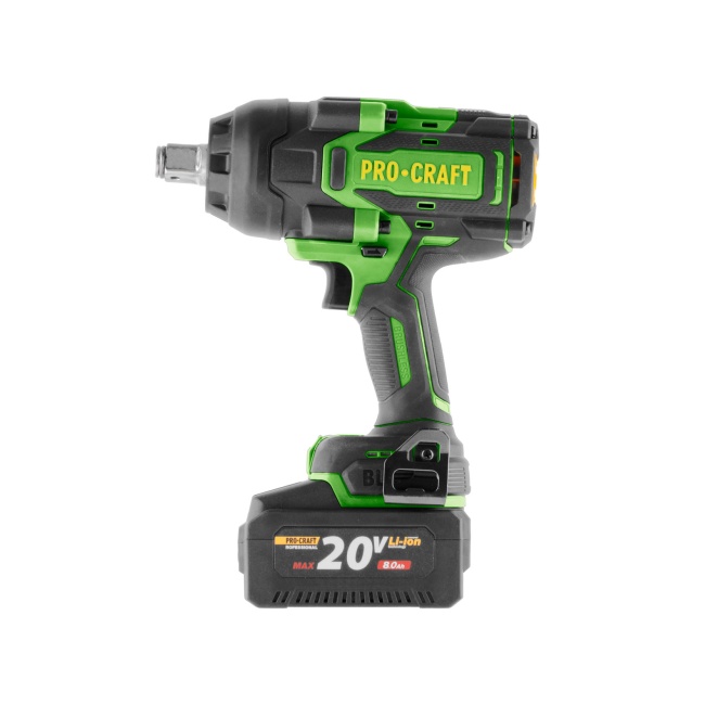 Procraft PWA90 aku rázový utahovák 3/4" 2100 Nm 20V 1x8Ah