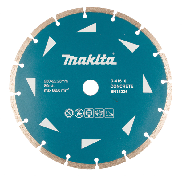 Makita D-41610 segmentový diamantový kotouč  230x22,23mm