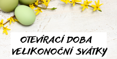 Velikonoční otevírací doba