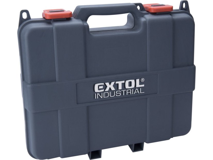 EXTOL INDUSTRIAL 8791255 utahovák rázový aku 1/2", brushless, 18V Li-ion, 2x4000mAh