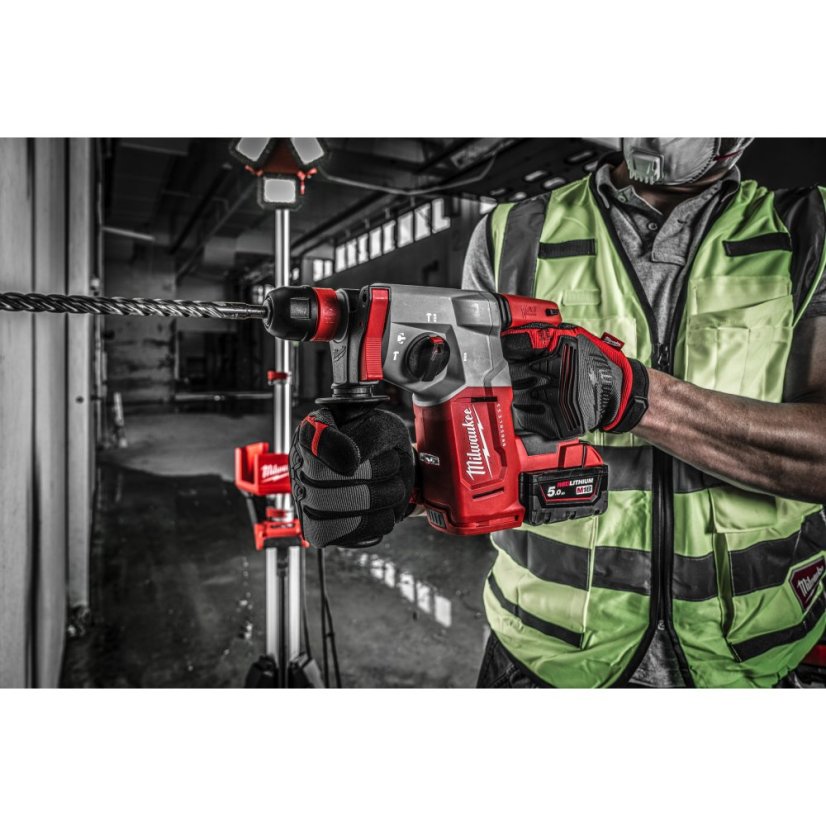 Milwaukee M18™ BLHX-502X bezuhlíkové kladivo SDS-Plus 26 mm, se 4 režimy a sklíčidlem FIXTEC™ 4933478892
