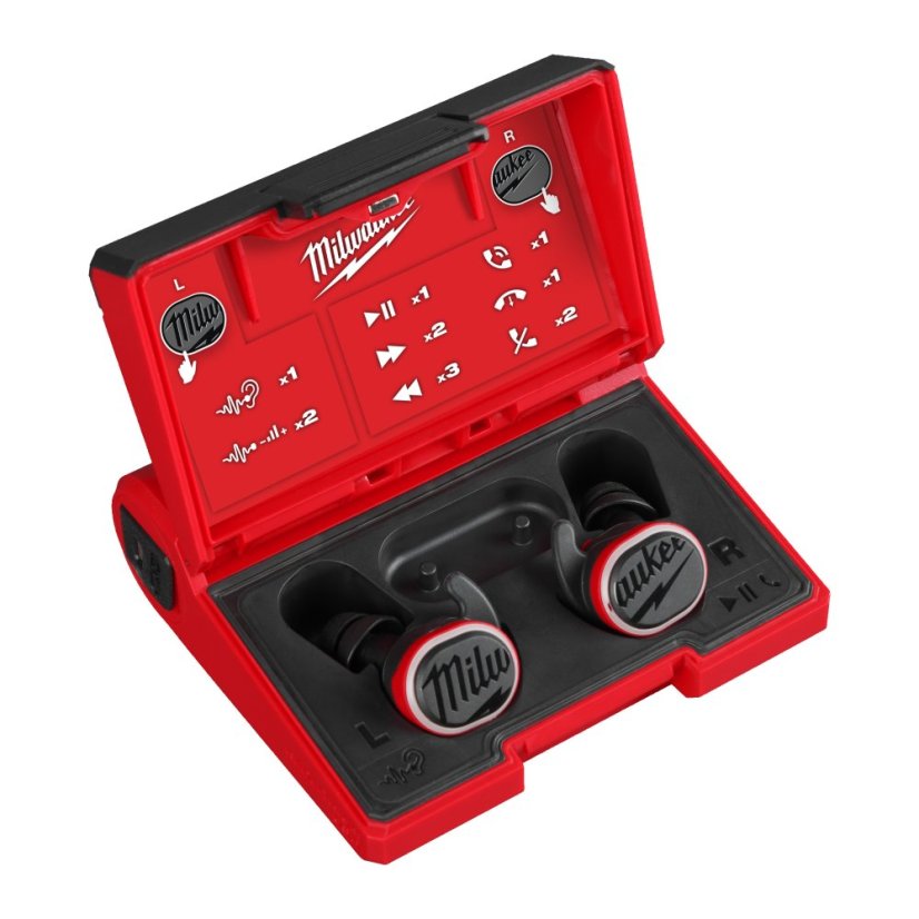 Milwaukee sluchátka do uší s Bluetooth® 4933478750