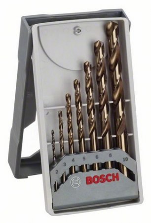 Bosch 7dílná sada HSS-Co DIN 338 Mini-X-Line