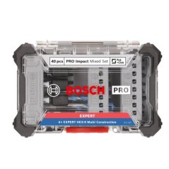Bosch 40 dílná sada šroubovacích bitů a vrtáků PRO Impact Mixed 2608521U85