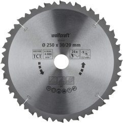 Wolfcraft pilový kotouč pro pokos.pily diamant 250x30,2 Z24 6552000