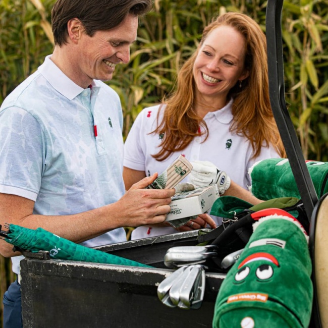 Big Green Egg kryt hlavy golfové hole 666472
