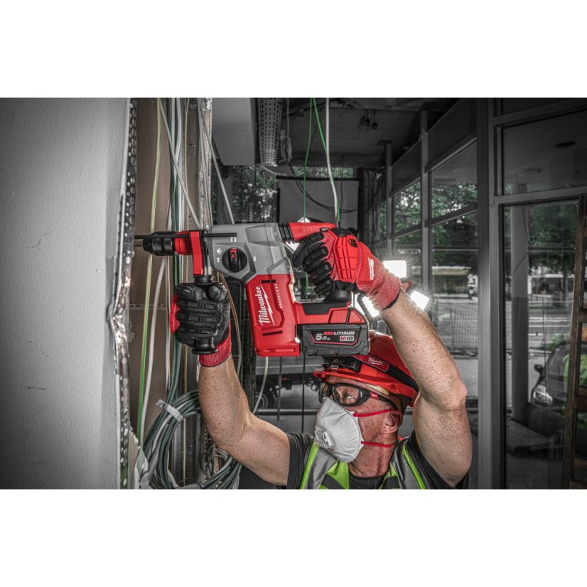 Milwaukee M18™ BLHX-502X bezuhlíkové kladivo SDS-Plus 26 mm, se 4 režimy a sklíčidlem FIXTEC™ 4933478892
