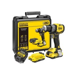 STANLEY FatMax SFMCD725D2K aku vrtací šroubovák 18 V V20 2x2Ah
