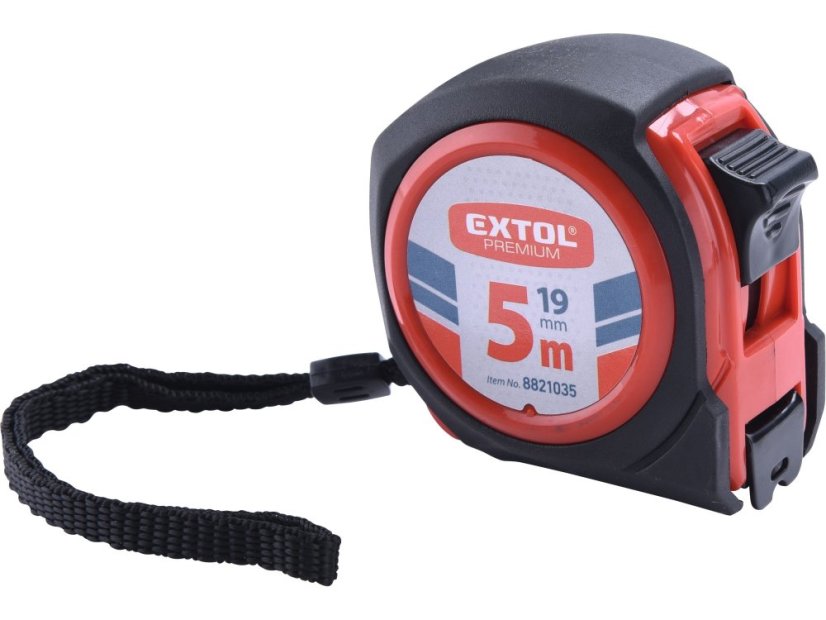 EXTOL PREMIUM 8821035 metr svinovací COMPACT, 5m, š. pásku 19mm