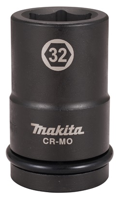Makita E-24701 klíč nástrčný hluboký 1", čtyřhran, 32x90 mm