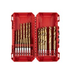 Milwaukee HSS-G TiN 19 dílná sada vrtáků do kovu 2-10mm RED HEX 4932493866