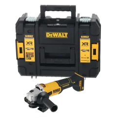 DeWALT DCG407NT Aku Úhlová bruska 18V XR 125 mm s bezuhlíkovým motorem, kufr bez aku