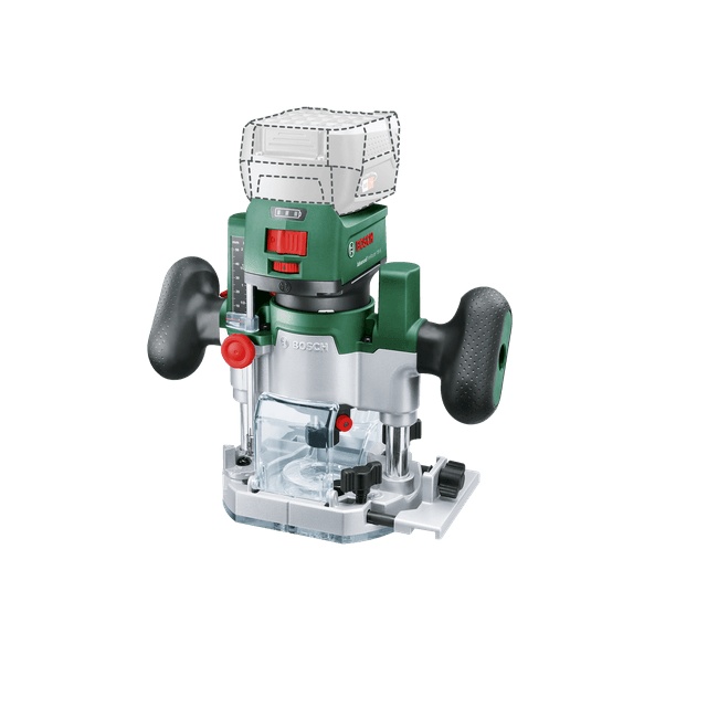 Bosch sada aku kombinované horní frézy AdvancedTrimRouter 18V-8 bez aku 06039D5002