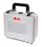 Magg PROFI MAX235TH105MAX Plastový kufr, 258x243xH 117,5mm, IP 67, barva transparentní