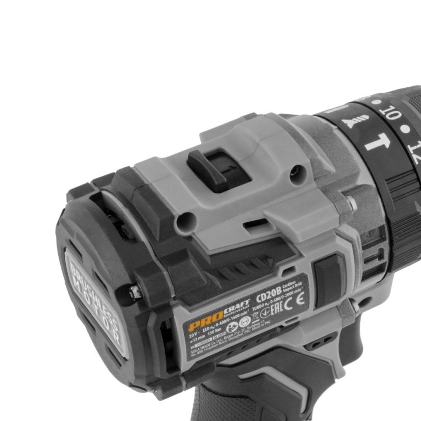 Procraft Industrial CD20B-1b-c aku příklepový šroubovák 20V 1x4Ah