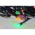 Solight 1V110-M-1 LED venkovní vánoční řetěz, 50 LED, 5m, přívod 3m, 8 funkcí, časovač, IP44, vícebarevný