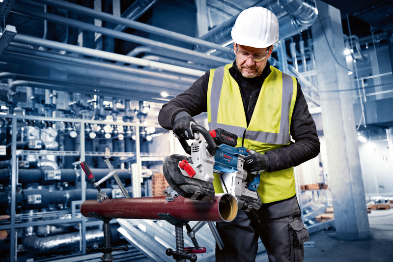 Bosch GCB 18V-127 akumulátorová pásová pila 06012B7000