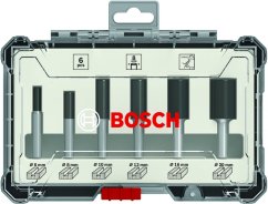 Bosch 2607017466 Sada drážkovacích fréz 6 ks Trim&Edging - 8mm