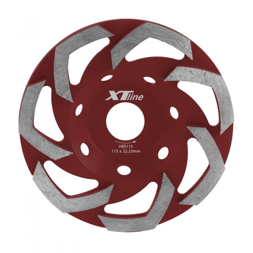 XTline HBS125 Kotouč diamantový brusný S segment 125 mm