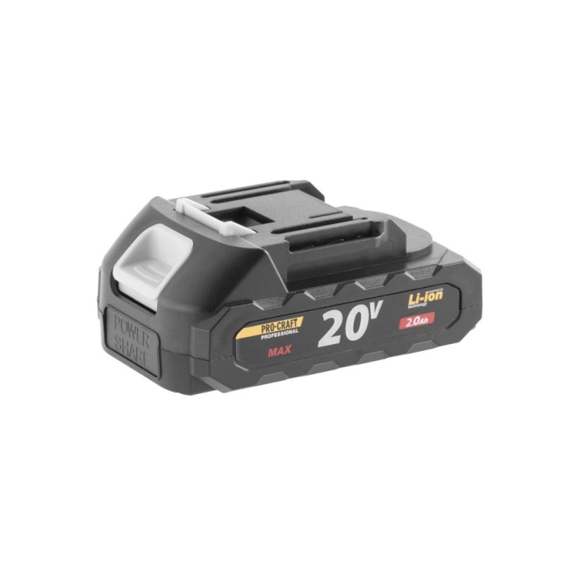 Procraft PTM20-1b-c vibrační přísavka na dlažbu 130mm 20 V 1x2Ah