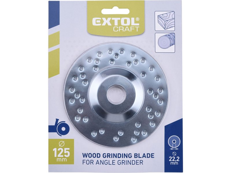 Extol Craft kotouč na dřevo 125x1x22,2 mm, extra hrubý