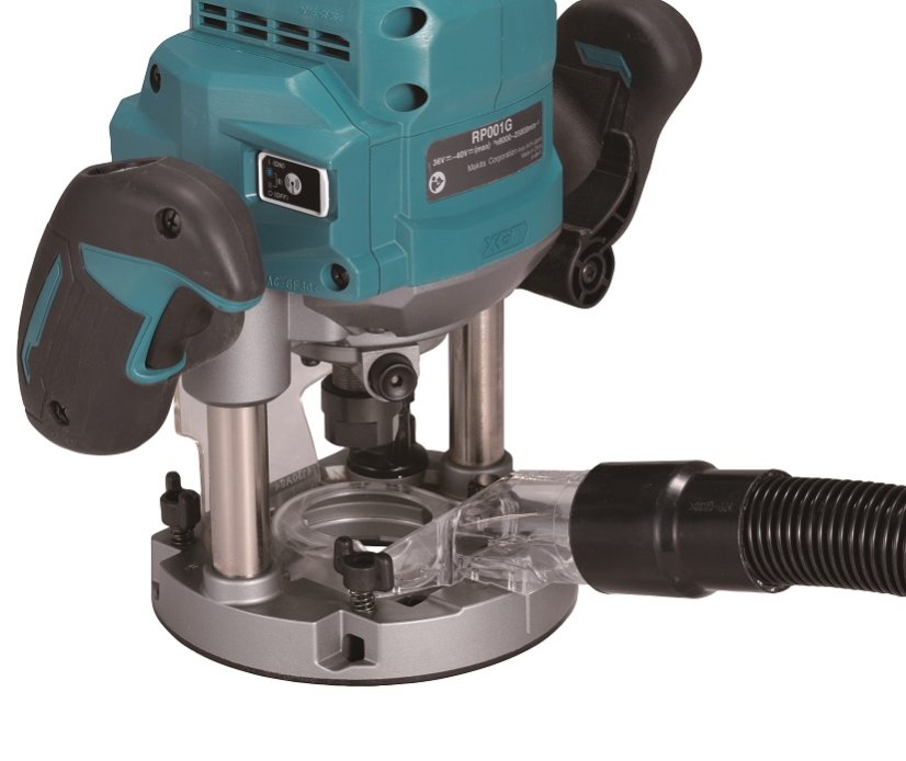 Makita RP001GM201 aku vrchní frézka s regulací Li-ion XGT 40V/4,0Ah,Makpac