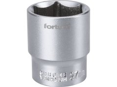 FORTUM 4700427 hlavice nástrčná 1/2", 27mm, L 42mm