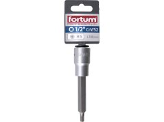 FORTUM 4700625 hlavice zástrčná 1/2" prodlouž. imbus, H 5, L 100mm