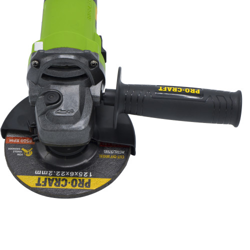Procraft PW2200 bruska úhlová 125 mm bezuhlíková 1100 W