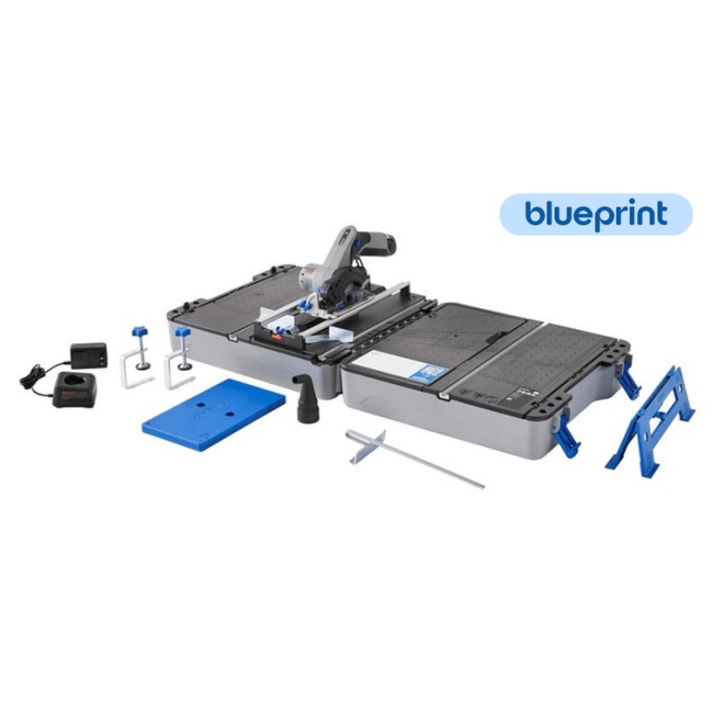 DREMEL CS12V-SC1 aku přenosná stolní kotoučová pila Blueprint 12 V 1x2Ah