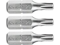 FORTUM 4741420 hrot TORX, sada 3ks, T 20x25mm, S2