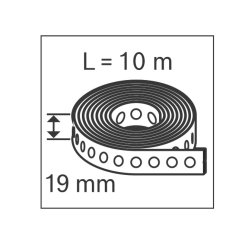 Bosch PRO FMS-19 kovová páska 10 m  GNB 18V 1600A032GL