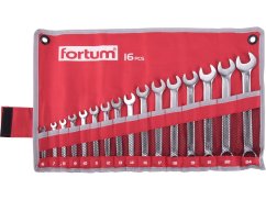 FORTUM 4730201 klíče očkoploché, sada 16ks, 6-24mm
