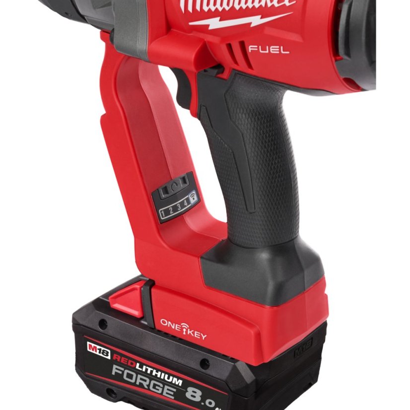 Milwaukee M18 ONEFHIWF1-802X aku rázový utahovák 1" s pojistným kroužkem 2x8Ah 4933499254