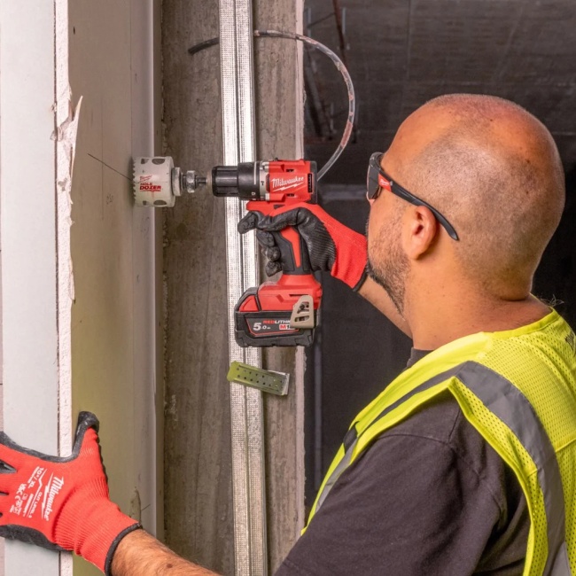 Milwaukee M18 BLPDRC-0X aku kompaktní příklepová vrtačka bez aku 4933492821