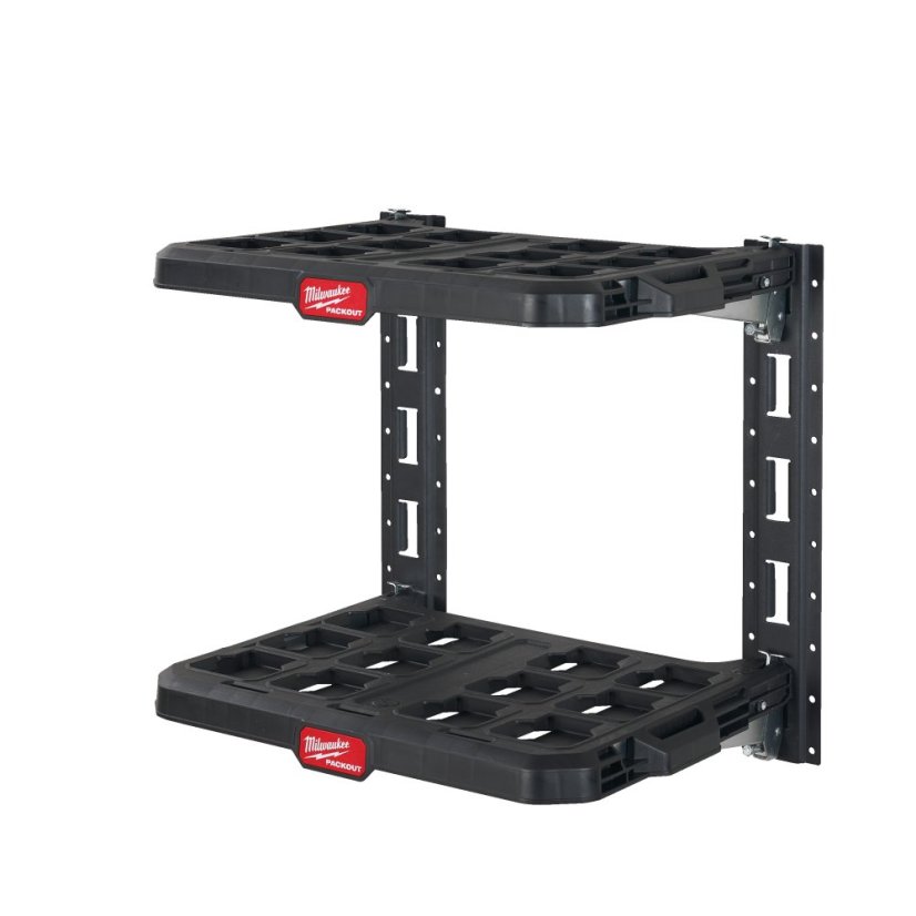 Milwaukee PACKOUT™ Sada regálového systému 2x police+2x nosník 4932472127