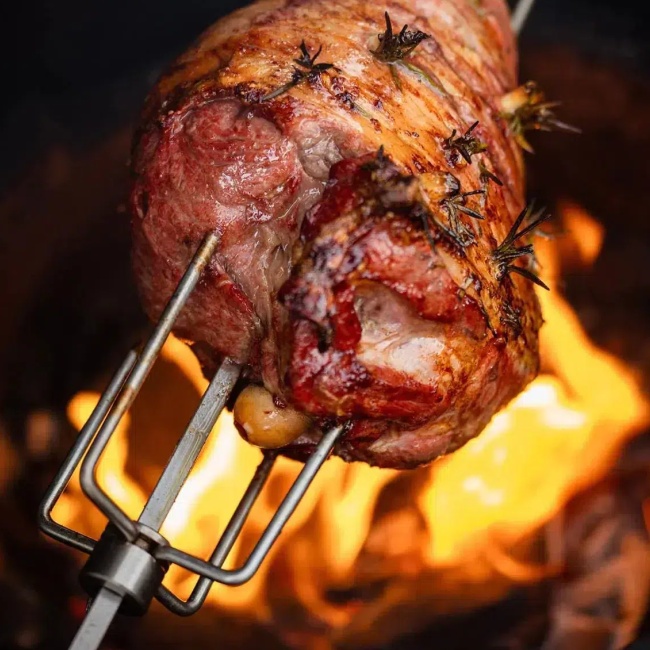 Big Green Egg Rotisserie Kit pro Big Green Egg L 128546