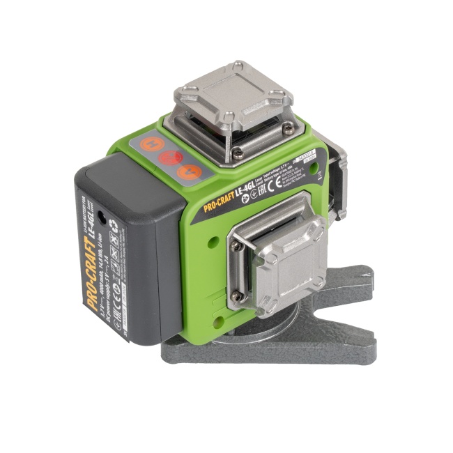 Procraft LE-4GL laser zelený liniový, křížový samonivelační